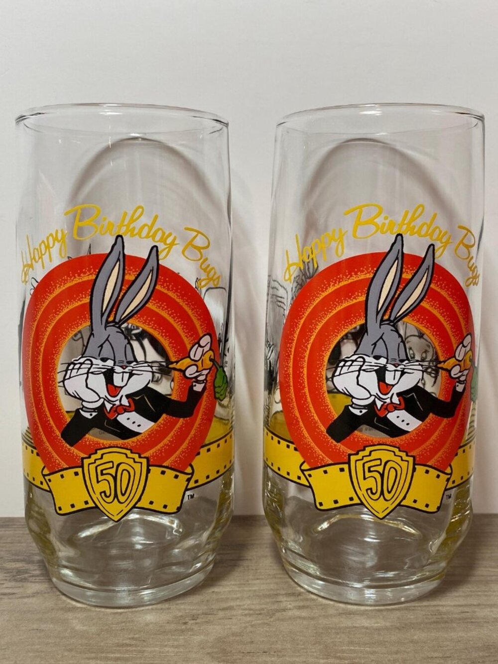 Vintage 1990 Happy Birthday Bugs 50th Anniversary Bugs Bunny Looney Tunes